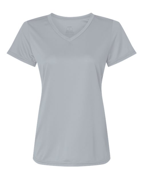 Augusta Sportswear 1790 Women's Nexgen Performance V-Neck T-Shirt - Silver - front