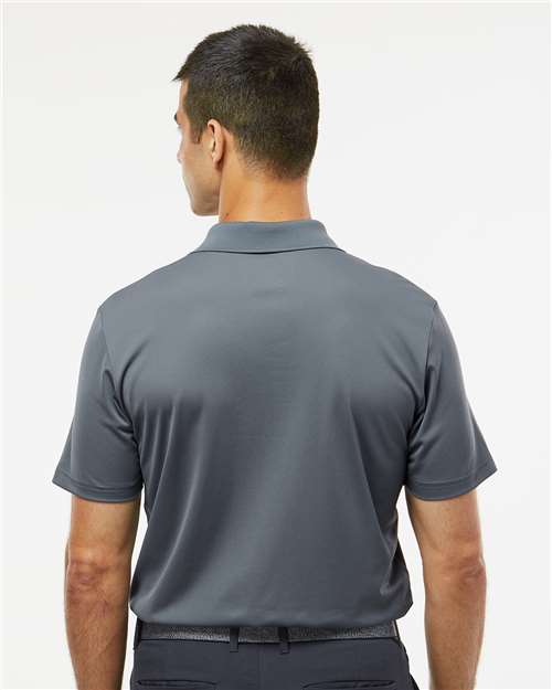 Adidas A430 Men's Performance Piqué Polo - Onix - model back