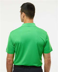 Adidas A430 Men's Performance Piqué Polo - Vivid Green - model back