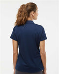 Adidas A431 Women's Performance Piqué Polo - Collegiate Navy - model back
