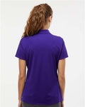 Adidas A431 Women's Performance Piqué Polo - Collegiate Purple - model back