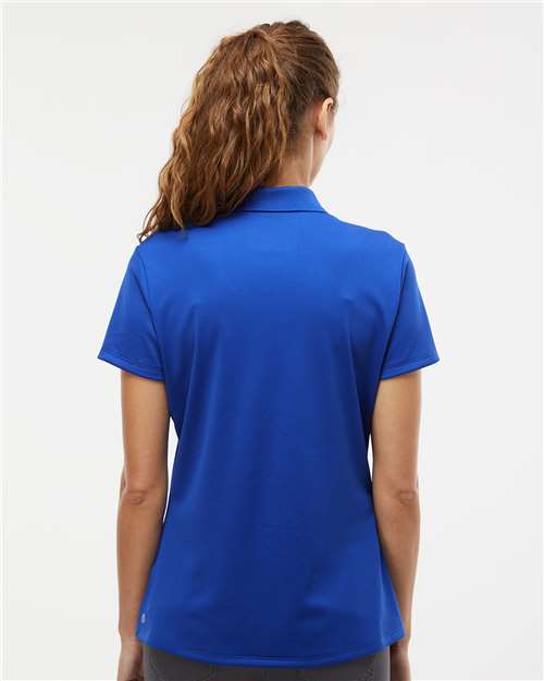 Adidas A431 Women's Performance Piqué Polo - Collegiate Royal - model back