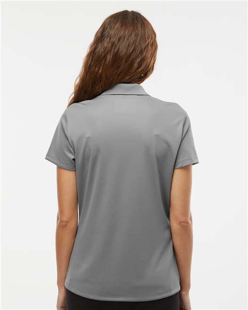 Adidas A431 Women's Performance Piqué Polo - Grey Three - model back