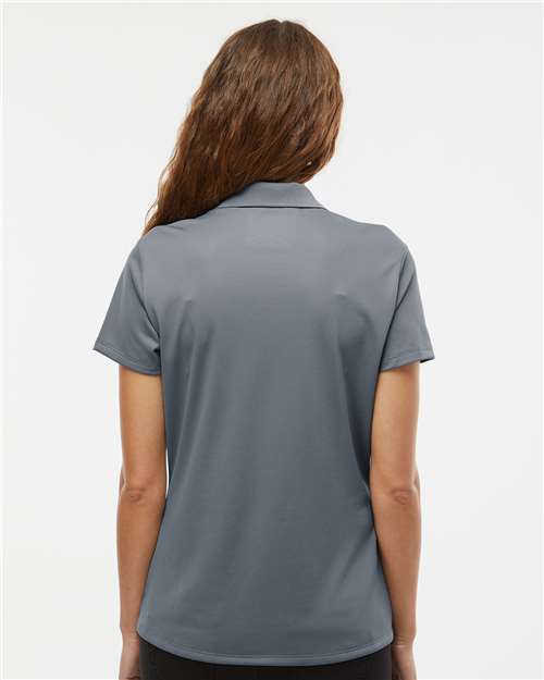 Adidas A431 Women's Performance Piqué Polo - Onix - model back
