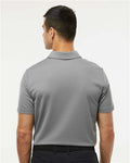 Adidas A580 Men's Micro Piqué Polo - Grey Three - model back