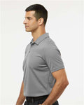 Adidas A580 Men's Micro Piqué Polo - Grey Three - model side
