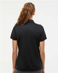 Adidas A581 Women's Micro Piqué Polo - Black - model back