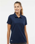 Adidas A581 Women's Micro Piqué Polo - Collegiate Navy - model front