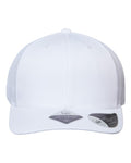 Atlantis Headwear BRYCE Sustainable Trucker Cap - White/ White - front