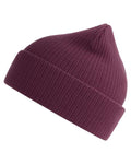 Atlantis Headwear NELSON Sustainable Cuffed Beanie - Burgundy - side