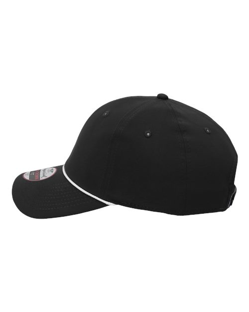 Imperial 7054 The Wingman Cap - Black/ White - side