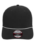 Imperial 7054 The Wingman Cap - Black/ White - front