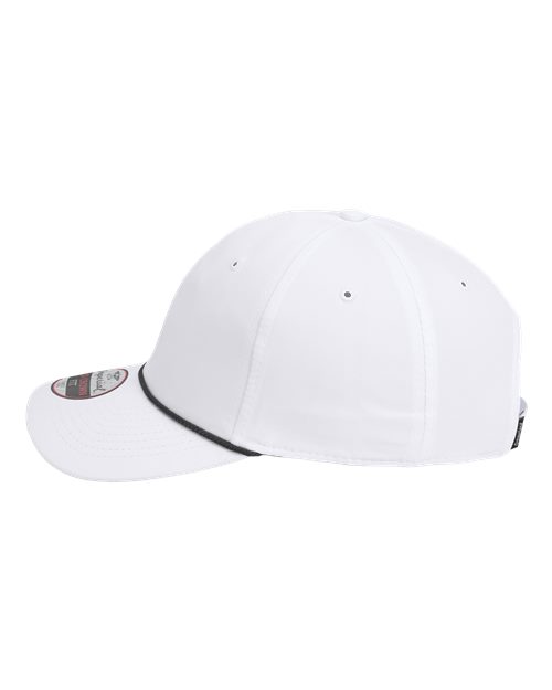 Imperial 7054 The Wingman Cap - White/ Black - side