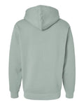 Independent Trading Co. IND4000 Heavyweight Hooded Sweatshirt - Dusty Sage - back