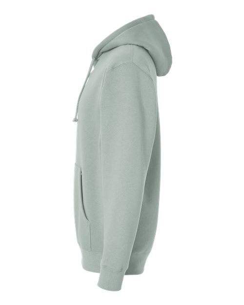 Independent Trading Co. IND4000 Heavyweight Hooded Sweatshirt - Dusty Sage - side