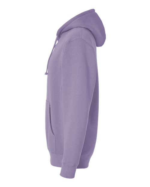 Independent Trading Co. IND4000 Heavyweight Hooded Sweatshirt - Plum - side