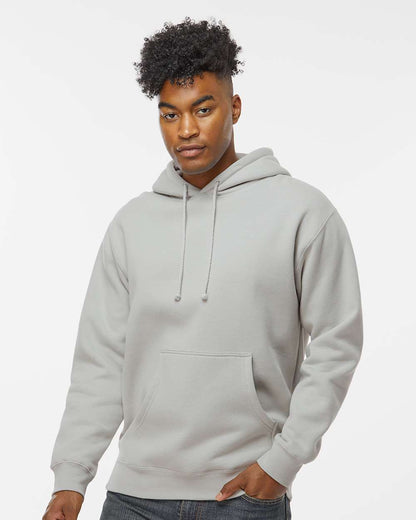 Heavyweight Hoodie in Smoke, front view