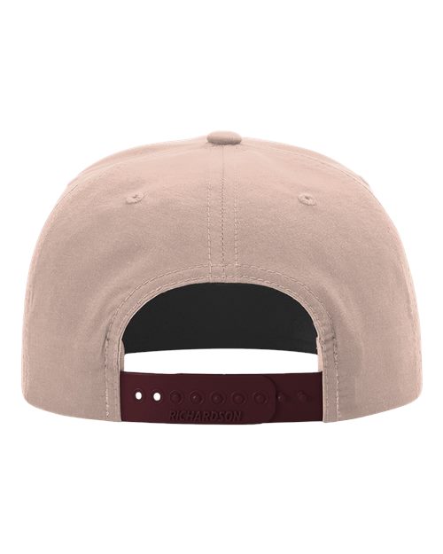 Richardson 256 Umpqua Gramps Cap - Pale Peach/ Maroon - back
