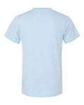 Bella+Canvas 3001CVC Unisex Heather CVC Short Sleeve Tee - Heather Baby Blue - back
