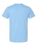 Bella+Canvas 3001CVC Unisex Heather CVC Short Sleeve Tee - Heather Carolina Blue - back