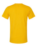 Bella+Canvas 3001CVC Unisex Heather CVC Short Sleeve Tee - Heather Gold - back