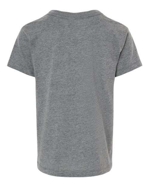 BELLA + CANVAS 3001T Toddler Jersey Tee - Deep Heather - back