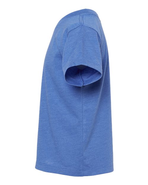 BELLA + CANVAS 3001T Toddler Jersey Tee - Heather True Royal - side