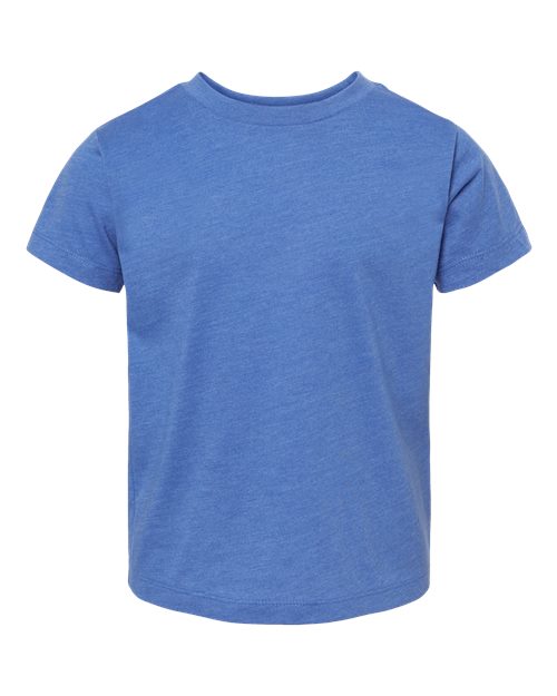 BELLA + CANVAS 3001T Toddler Jersey Tee - Heather True Royal - front