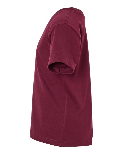 BELLA + CANVAS 3001T Toddler Jersey Tee - Maroon - side