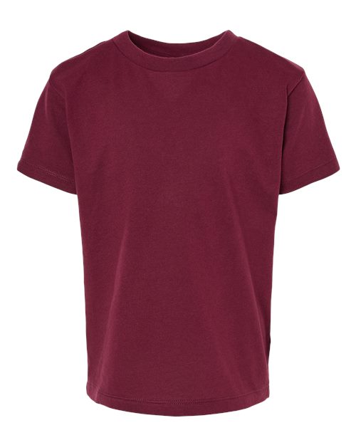 BELLA + CANVAS 3001T Toddler Jersey Tee - Maroon - front