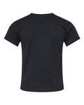 BELLA + CANVAS 3001T Toddler Jersey Tee - Solid Black Blend - back