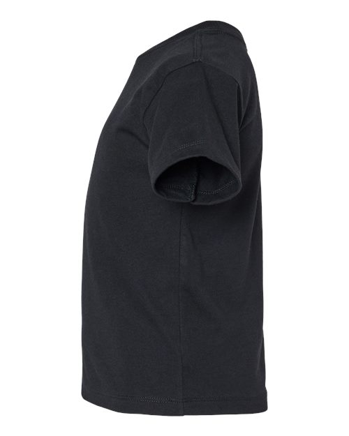 BELLA + CANVAS 3001T Toddler Jersey Tee - Solid Black Blend - side
