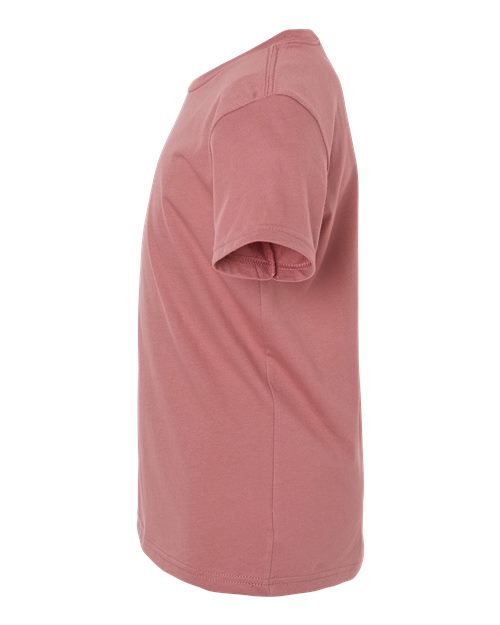Bella + Canvas 3001Y Youth Jersey Tee - Mauve - side