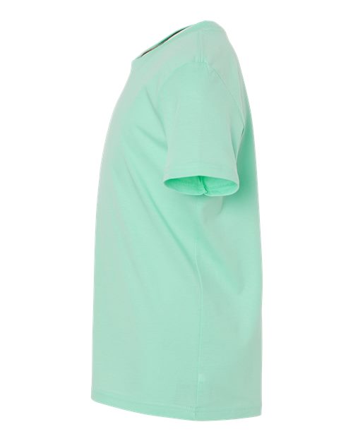 Bella + Canvas 3001Y Youth Jersey Tee - Mint - side
