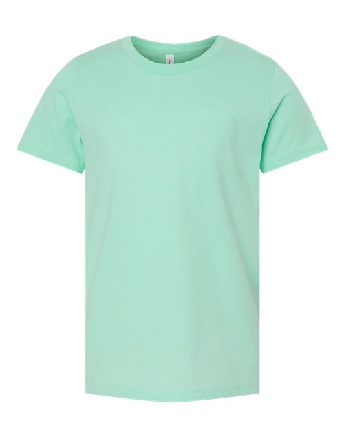 Bella + Canvas 3001Y Youth Jersey Tee - Mint - front