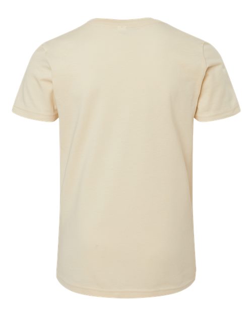 Bella + Canvas 3001Y Youth Jersey Tee - Soft Cream - back