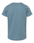 BELLA + CANVAS 3001YCVC Youth CVC Jersey Tee - Heather Slate - back