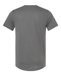 Bella+Canvas 3413 Unisex Triblend Short Sleeve Tee - Solid Asphalt Triblend - back