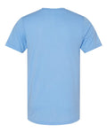 Bella+Canvas 3413 Unisex Triblend Short Sleeve Tee - Solid Blue Triblend - back