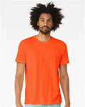 Bella+Canvas BC3413 Unisex Triblend Short Sleeve Tee - Solid Orange Triblend - model front