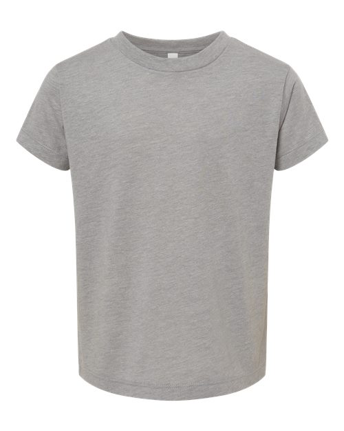 BELLA + CANVAS 3413T Toddler Triblend Tee - Athletic Grey Triblend - front