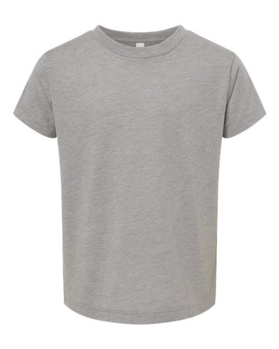 BELLA + CANVAS 3413T Toddler Triblend Tee - Athletic Grey Triblend - front