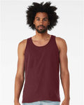 Bella + Canvas 3480 Jersey Tank - Maroon - model front
