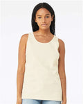 Bella + Canvas 3480 Jersey Tank - Natural - model front
