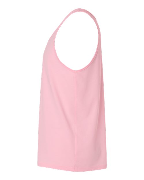Bella + Canvas 3480 Jersey Tank - Pink - side