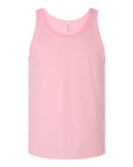 Bella + Canvas 3480 Jersey Tank - Pink - flat front