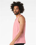 Bella + Canvas 3480 Jersey Tank - Pink - model side