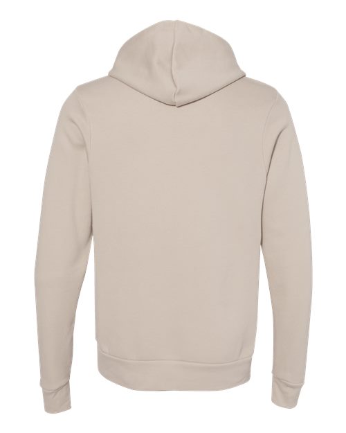 Bella+Canvas 3719 Unisex Sponge Fleece Pullover Hoodie - Heather Dust - back