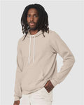 Bella+Canvas 3719 Unisex Sponge Fleece Pullover Hoodie - Heather Dust - model side