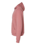 Bella+Canvas 3719 Unisex Sponge Fleece Pullover Hoodie - Heather Mauve - side